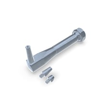 Holder nozzle small l=70mm incl. 3 nozzles (1-HA-DU-3)