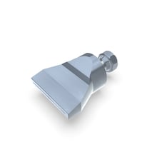 Flat nozzle slot 35x1,0mm straight jet (1-DU-SL-50-GS-1.0)