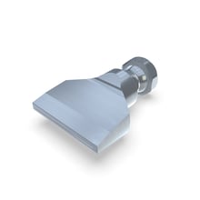 Flat nozzle slot 48x0.4mm straight jet (2-DU-SL-55-GS-0.4)