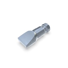 Flat nozzle slot 18x0,4mm straight jet (1-DU-SL-25-GS-0.4)