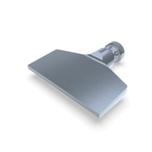 Flat nozzle slot 101x0.6mm straight jet (2-DU-SL-107-GS-0.6)