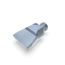 Flat nozzle slot 28x1,0mm straight jet (1-DU-SL-40-GS-1.0)