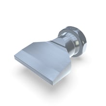 Flat nozzle slot 48x0.4mm straight jet (3-DU-SL-55-GS-0.4)