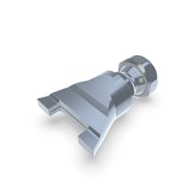 Flat nozzle slot 23x 1.0mm with side cooling (2-DU-1912-SA)