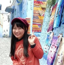 モロッコ/青い街シャウエン。私はこの可愛い街に住んでます