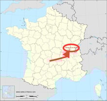 Localisation "Montpont en Bresse" (71)