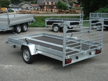 plateau quad espace vert tondeuse