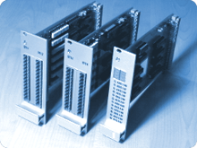 Fertige 19"-Einschübe für den Einbau in ein Rack-System