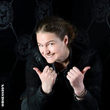 Dominique Linhardt, Goldschmiedin bei der Goldschmiede OBSESSION, Zürich und Wetzikon.