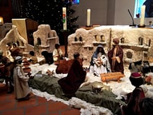 Krippe in der kath. Kirche Fahrwangen-Meisterschwanden