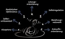 Die sieben Faktoren der inneren Stärke.