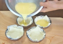 ⑦ ⑥を➂に流し入れる