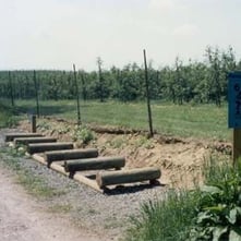 A côté de la Buissière, près du Château de Franc-Warêt, un parcours Vita de 3.5 km