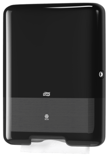 Tork Elevation Handtuchspender Zickzackfalzung für H3 System - schwarz