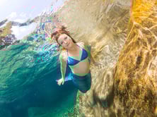 Bubble-Swim Meerjungfrauen-Privatkurse in der ganzen Schweiz