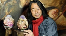 Yongbo Zhao in seinem Atelier (Foto: Andreas Kaiser, 2018) 