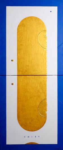 Body & Image 23  455mm×1060mm  (455mm×530mm each)  F10×2  Acrylic 2015