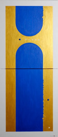 Body & Image 22  455mm×1060mm  (455mm×530mm each)  F10×2  Acrylic 2015