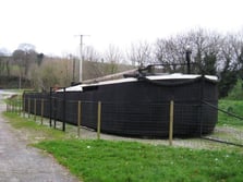 Le chaland Victor, pont de Ty-Men en Gouezec