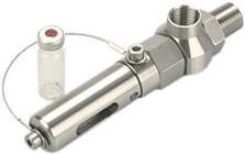 Liquid sampling - GC Vial sampler - Govosam Miniature Liquid Sampler With GC Vials 2 cc