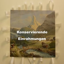 Konservierende Einrahmung