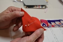 初めての手縫い！