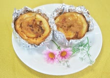 ⑦ トースターで表面がきつね色なるまで焼いたら出来上がり