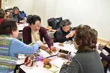 制作中の様子です。