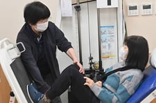 リハビリ指導風景