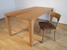 食卓テーブル　飛騨産業　侭　オーダーテーブル　ダイニングチェア　椅子　無垢材　インテリア　栃木県家具　東京デザインセンター