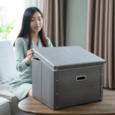 収納箱　折りたたみ方①