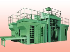 ローダー・アンローダー装置付ホットプレス