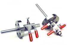 DBB valve and sample probe