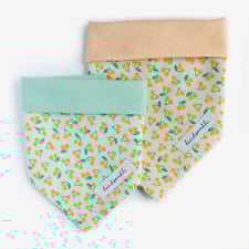 Hundehalstuch mit Kirschen 