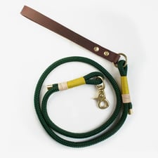 hundsoadli Leine mit Ledergriff 