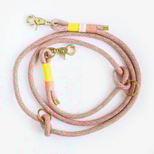 tau bunt rosa gelb Leine von hundsoadli