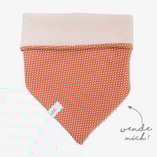 hundsoadli Halstuch Hund aus Cord rosa