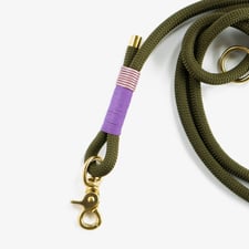 Halsband VEICHERLI Kletterseil grün lila