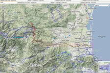 6. Etappe    Quillan - Saint Cyprien    (124 km, 1388 Hm)