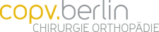 Logo COPV Berlin Orthopädie und Unfallchirurgie