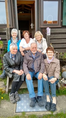 Die begeisterte Kräutertruppe