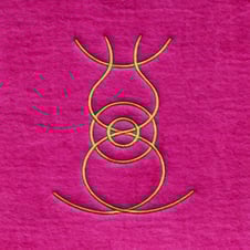 Filzkissen Sardonyx Helga Brummer Setz dich energy