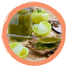 Marmelade aus Grünen Tomaten