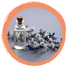 Natur-Parfüm mit Gänseblümchen und Veilchen