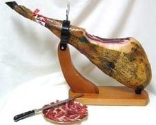 Jamón ibérico en la dieta