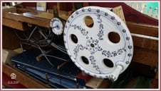 Keramik-Drehorgel JacobsLadder - Schwungrad