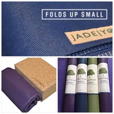 Travel Yoga Mat - Reise Yogamatten Jade
