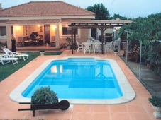 piscinas de poliester rectangular