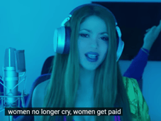 Screenshot aus „Bzrp music sessions Vol #53: Shakira".