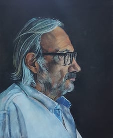 Retrato de Munárriz por Gustavo Molero